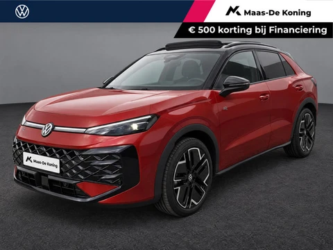 Volkswagen T-Roc 1.5eTSI/150PK R-Line Black Style · Panoramadak · Leder · 360°Camera · Trekhaak · Ga