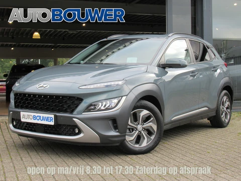 Hyundai KONA 1.6 GDI HEV Premium Sky 1e eigen | full option ! | leder | schuifdak | LED kopl | navi