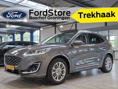 Ford Kuga 2.5 PHEV Vignale | Trekhaak | Pano | Winter Pack | El. a. klep | El. verst. stoel + geh. |