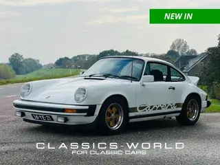 PORSCHE 911 2.7 CoupÃ©  Â White Â Carrera Â Dark Blue Leather Interior - Just Arrived! 