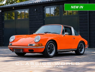 PORSCHE 911 T 2.2 Targa Â Blood Orange Â Restored!