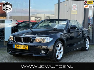 BMW 1-serie Cabrio 118i High Executive LEER/NAVI/STOELVERWAR