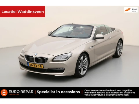 BMW 6-serie Cabrio 640i High Executive DEALER OND. NL-AUTO NAP!