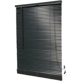 Intensions - Jaloezie Hout - 25mm - 100x175 cm Donkergrijs