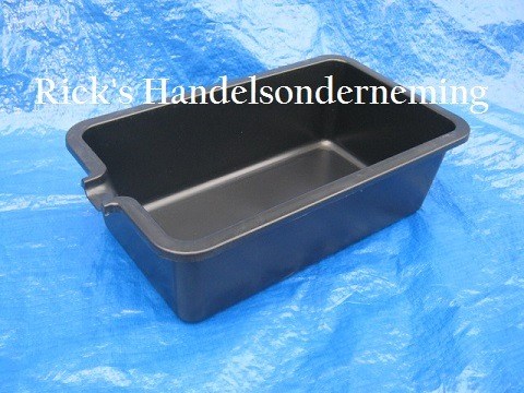 Olie - opvangbak zwart 5 liter