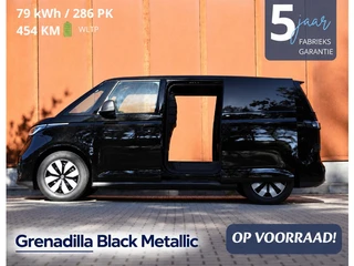 Volkswagen ID. Buzz Cargo 79 kWh Black 286pk | Long Range 454 km | 2x schuifdeur | € 528,= pm