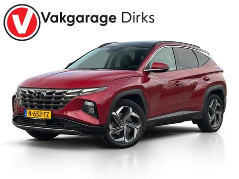 Hyundai Tucson 1.6 T-GDI HEV 230pk Premium Sky ✅ Pano ✅ Leder ✅ 360Cam