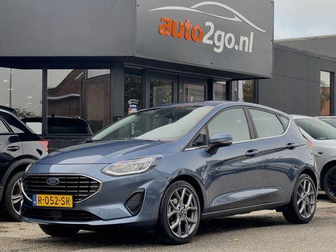 Ford Fiesta 1.0 ECOBOOST HYBRID ST-LINE. SPORT-INT APPLE-CARPLAY AIRCO DAB LED 17 INCH-LMV PDC
