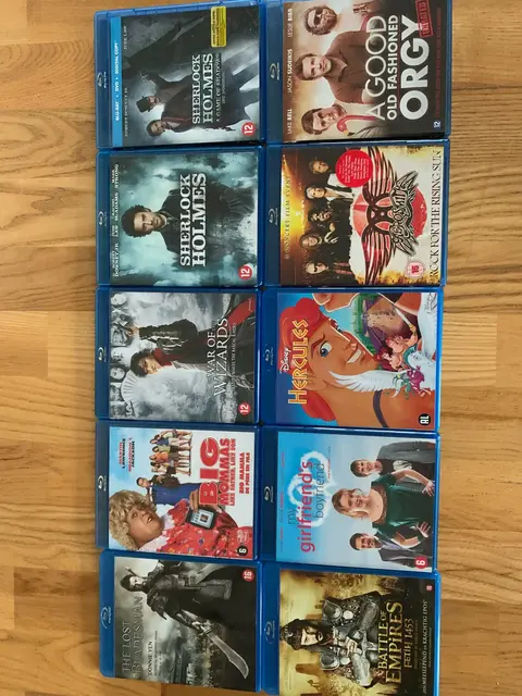 260 Blu-Ray films te koop
