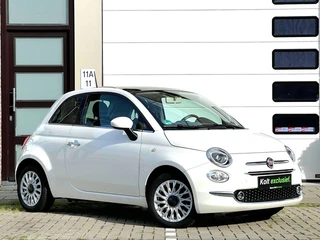 Fiat 500 1.0 Hybrid Lounge / Airco / Panoramadak / Park Sensors / 58000 KM / 15" LM Velgen / WW Glas