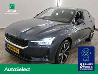 Polestar 2 78 kWh 231pk Long Range Single Motor | SOH 91% | Pilot Pack | Trekhaak | Dodehoek, 360 Ca