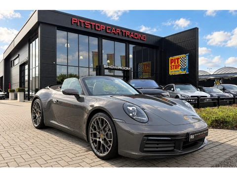 Porsche 911 Cabrio 992, 3.0 Carrera, Sportuitlaat, PASM, Chrono, 14-wegs, BOSE!