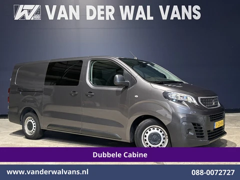 Peugeot Expert 2.0 BlueHDI 123pk L3H1 Dubbele Cabine Euro6 Airco | 5-Zits | 2500kg Trekhaak Cruiseco