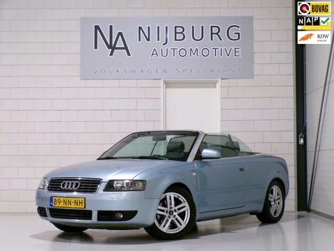 Audi A4 Cabriolet 3.0 V6 Pro Line "Automaat" Stoelverwarming Leer Xenon Bose Cruise-control Memory-s