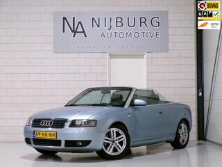 Audi A4 Cabriolet 3.0 V6 Pro Line "Automaat" Stoelverwarming Leer Xenon Bose Cruise-control Memory-s