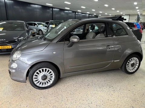 FIAT 500 1.2 Lounge Cabriolet NL auto NAP Half Leder Airco Multimedia
