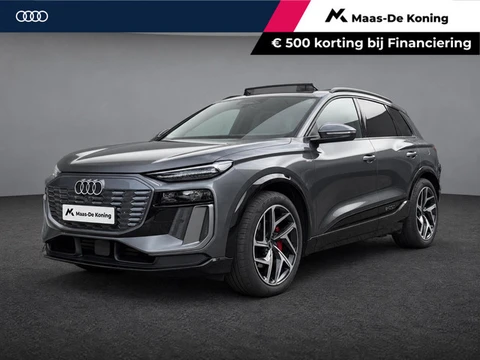 Audi Q6 e-tron S edition performance 100 kWh 306pk · SOH 98,1% · Panoramadak · Warmtepomp · 360 Came