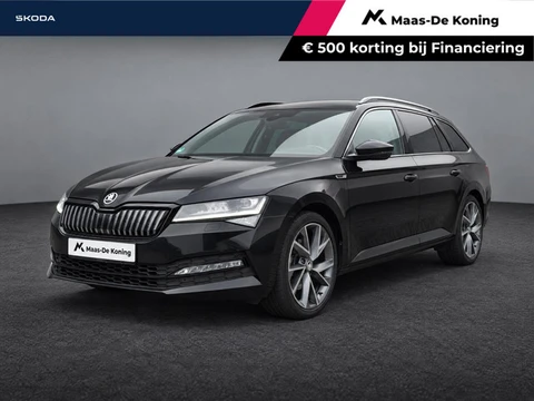 Skoda Superb 1.4 TSI iV 218pk DSG Sportline Business · Apple/Android Car Play · Wegklapbare Trekhaak