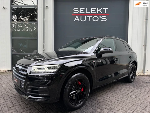 Audi Q5 50 TFSI e Quattro S-Line 300 Pk Pano/LED/Matrix/Cruise/Climate/Leder/Key Less/Car Play/Camer