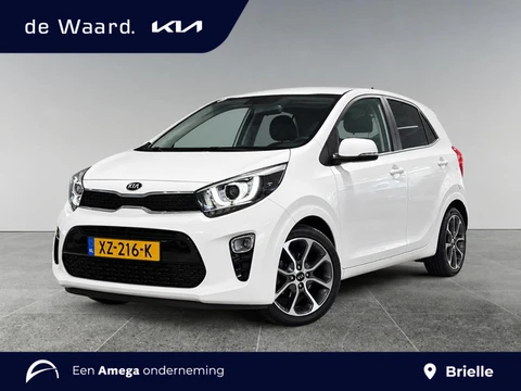 Kia Picanto Design Edition 1.0 CVVT 67pk | LEDER | CAMERA | APPLE CARPLAY / ANDROID AUTO | CLIMA | I