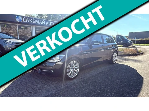 BMW 1-serie 114i EDE Xenon Navi Blackline Huurkoop Inruil APK Garantie