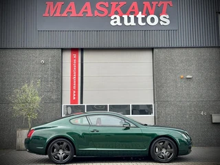 Bentley Continental GT 6.0 W12 / 560pk / Verdant Green / Cognac interior / Unique example / RECENT S
