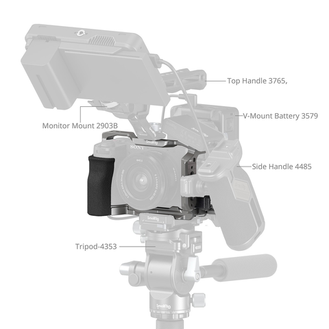 SmallRig 5060 Hawklock Quick Release Cage Kit For Sony A6700