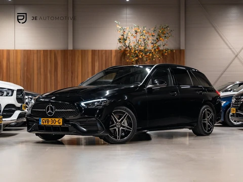 Mercedes-Benz C-klasse Estate 300e AMG Line Business, Night Pakket, Plug-In, Ambiënte Light, Apple C
