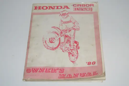 INSTRUCTIEBOEKJE Honda Overige Honda 1960 - 2021