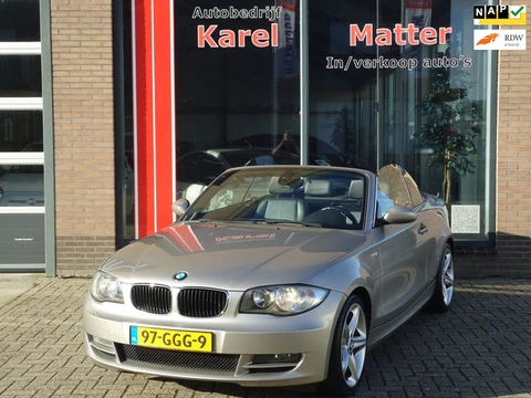 BMW 1-serie Cabrio 118i High Executive *LEDER*