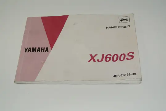 INSTRUCTIEBOEKJE Yamaha XJ 600 Diversion 1997 - 2001