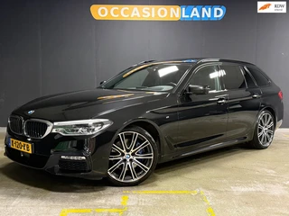 BMW 5-serie Touring 530i High Executive M-SPORT|PANO|HUD|KEYLESS|TREKHAAK|360CAM|STOELV|LEDER|MEMORY