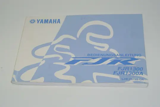 INSTRUCTIEBOEKJE Yamaha FJR 1300 2003 - 2005