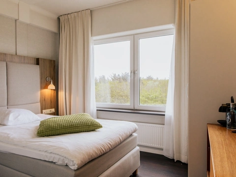 Eenpersoons kamer op loopafstand van dorpscentrum en strand