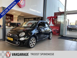 Fiat 500C 0.9 TwinAir Turbo Sport,Automaat,Navigatie,Climate&Cruisecontrol,Spraakbediening,Leder/sto