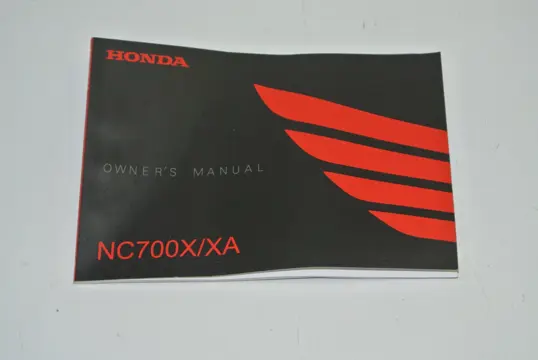 INSTRUCTIEBOEKJE Honda NC 700 X 2011 - 2015