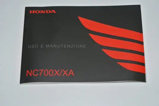 INSTRUCTIEBOEKJE Honda NC 700 X 2011 - 2015