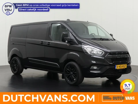 Ford Transit Custom 2.0TDCi 130PK Lang Raptor Sport | Leder | Navigatie | Camera | 3-Zits | Airco | 
