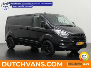 Ford Transit Custom 2.0TDCi 130PK Lang Raptor Sport | Leder | Navigatie | Camera | 3-Zits | Airco | 