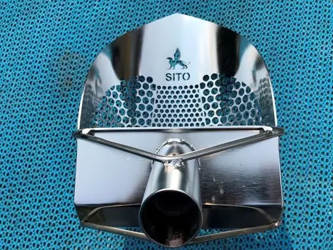 Lose Waadzeef Waadschep RVS zeef Metaaldetector