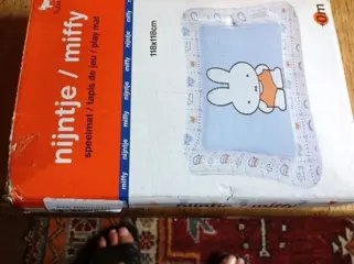 Nijntje air-towel - de rand wordt opgeblazen