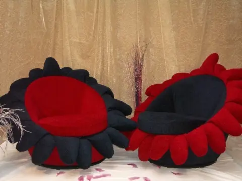 Exclusieve zonnebloem fauteuil te koop!