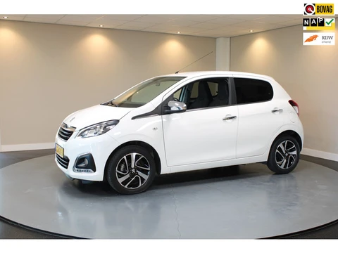 Peugeot 108 1.0 e-VTi Allure *Automaat* Leer|Stoelverw.|Carplay|Camera|Climate|19.000Km NAP|Dealer O