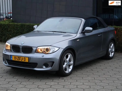 BMW 1-serie Cabrio 125i High Executive|Cruise|Nav|Climate|Stoelverwarming