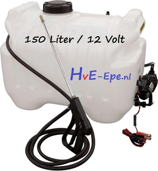 HHTC- FYMCO _ Spuittank 40 Gallons _ Sprayer 12 Volt ( Gator )
