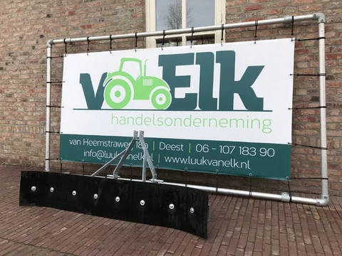 Sneeuwschuif Rubberschuif voor minitractor NIEUW (bj 2026)