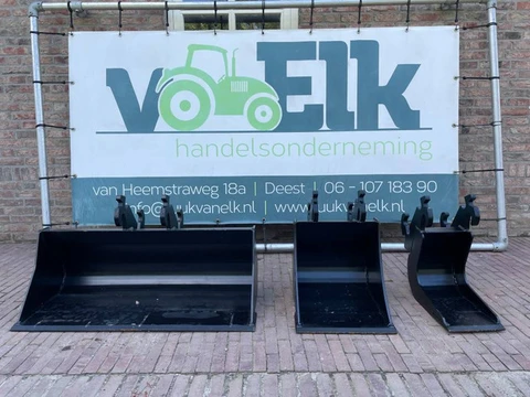 Nieuwe Set CW05 bakken voor Minigraver (bj 2026)