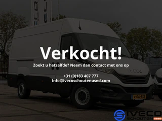 Iveco Daily 35S16V A8 2.3L 160pk | L3H2 W3520L | Automaat | Parkeersensoren | Climate control | Trek