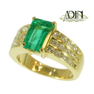 Designer vintage verlovingsringen aan lage prijzen