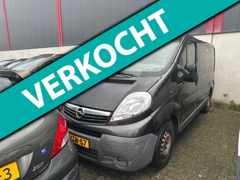 Opel Vivaro 2.0 CDTI L1H1 Airco Elek. Pakket 1 Incjector defect car drive
